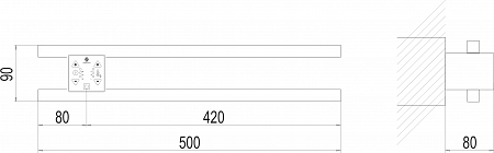 Полка Электро П2 ПРОФ 500х90 NEW Брянск - фото 4